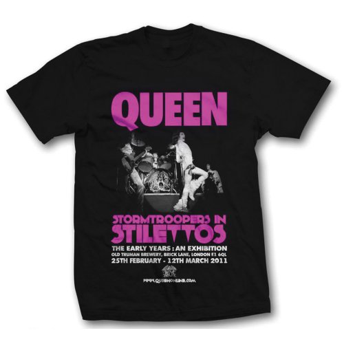 Queen tričko Stormtrooper in Stilettos Čierna S