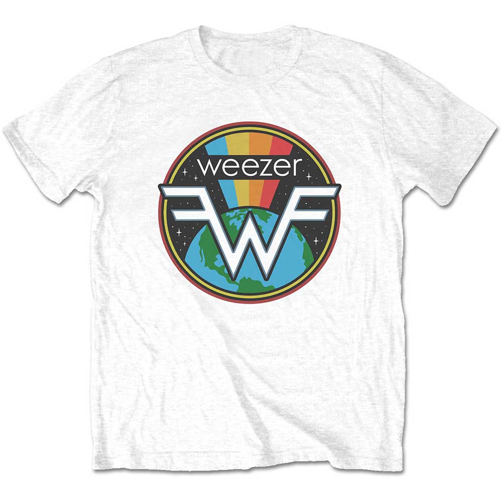 Weezer tričko Symbol Logo Biela XL