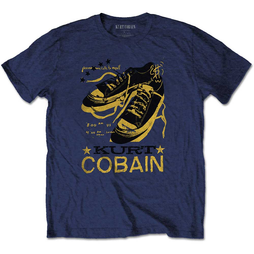 Kurt Cobain tričko Laces Modrá 9-10 rokov
