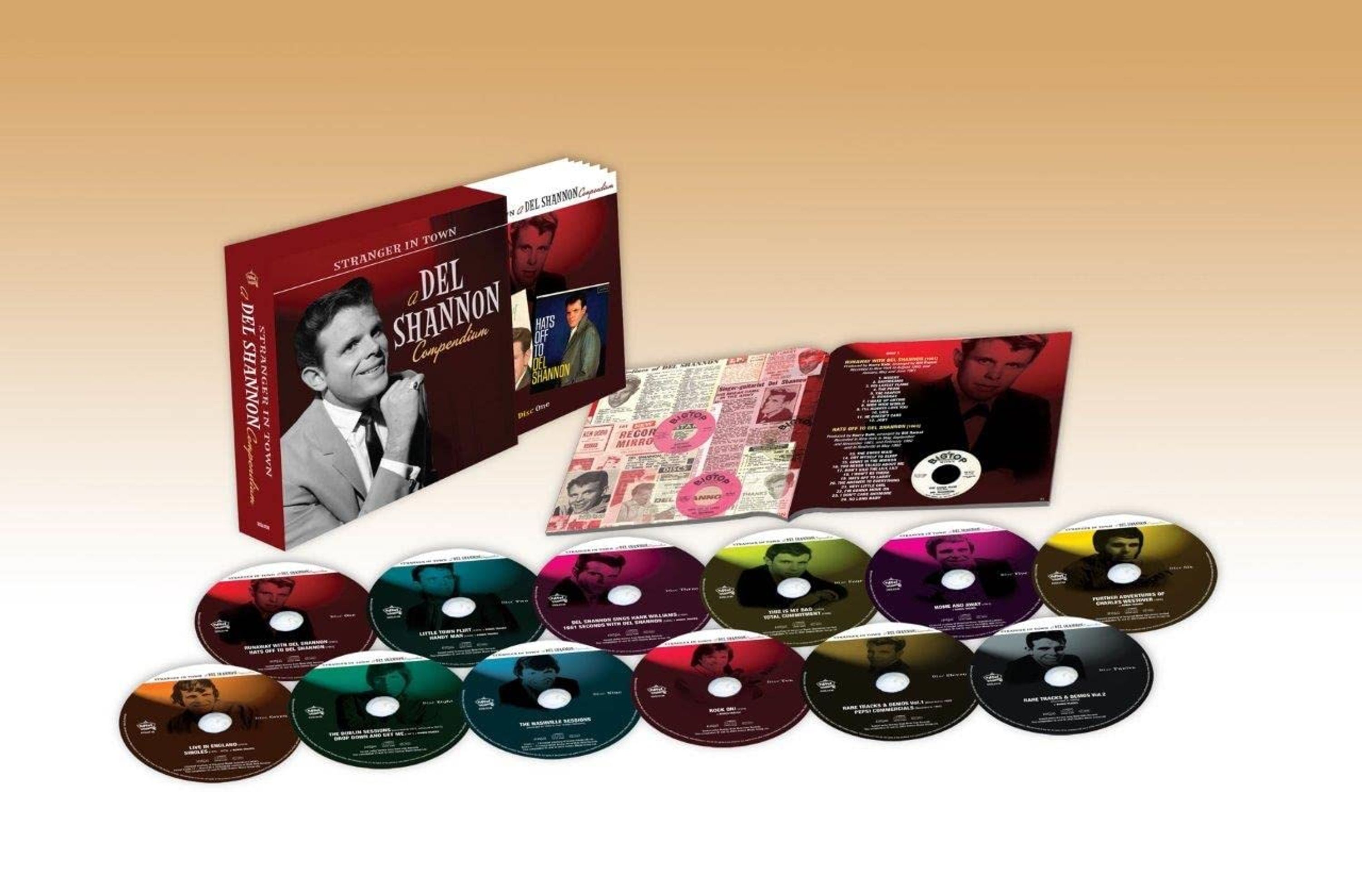 E-shop STRANGER IN TOWN: A DEL SHANNON COMPENDIUM