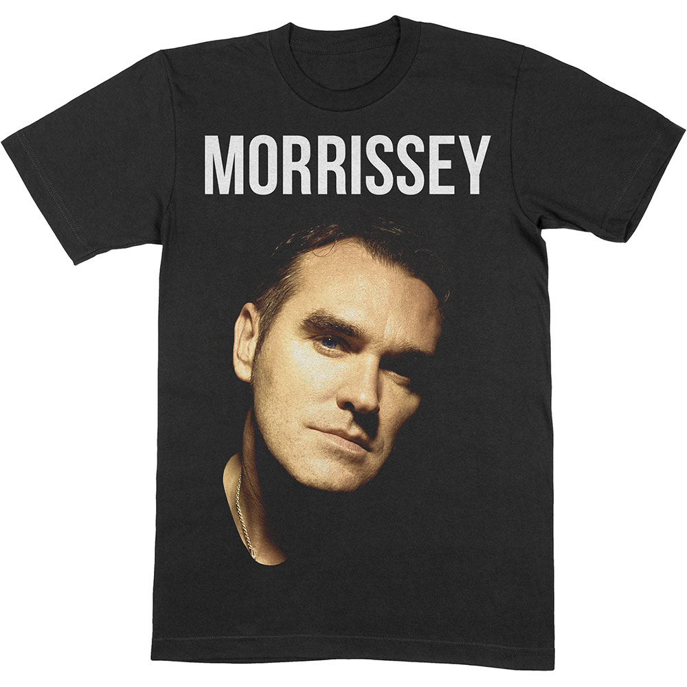 Morrissey tričko Face Photo Čierna XL