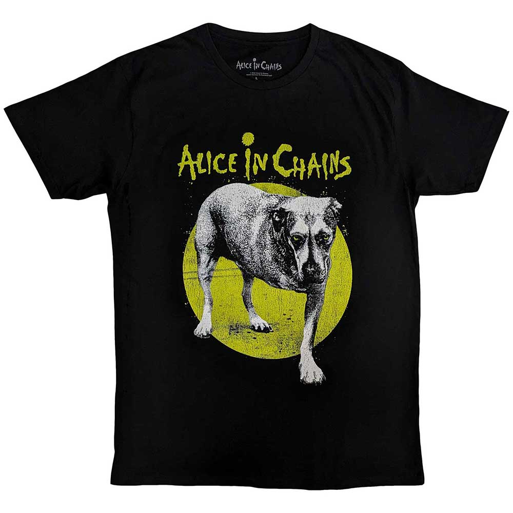 Alice In Chains tričko Three-Legged Dog v2 Čierna S