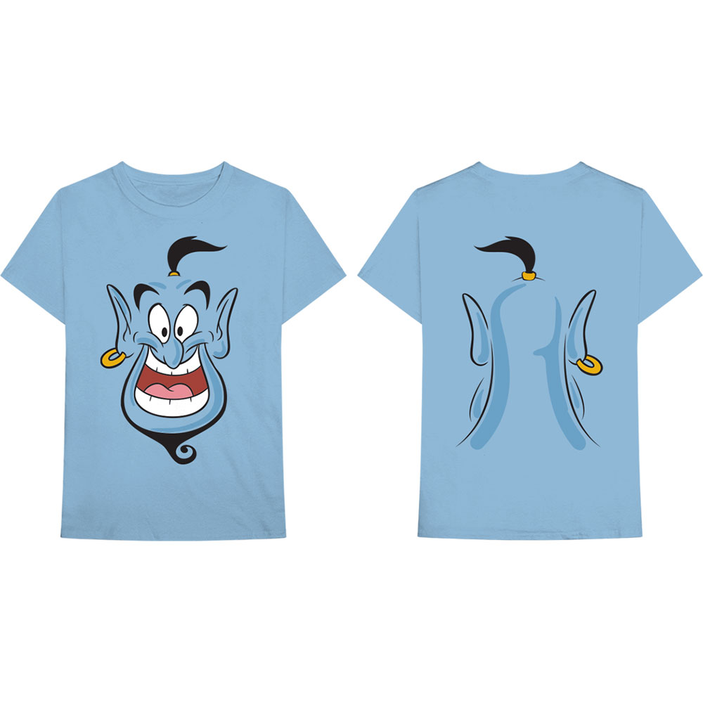 Disney tričko Aladdin Genie Modrá M