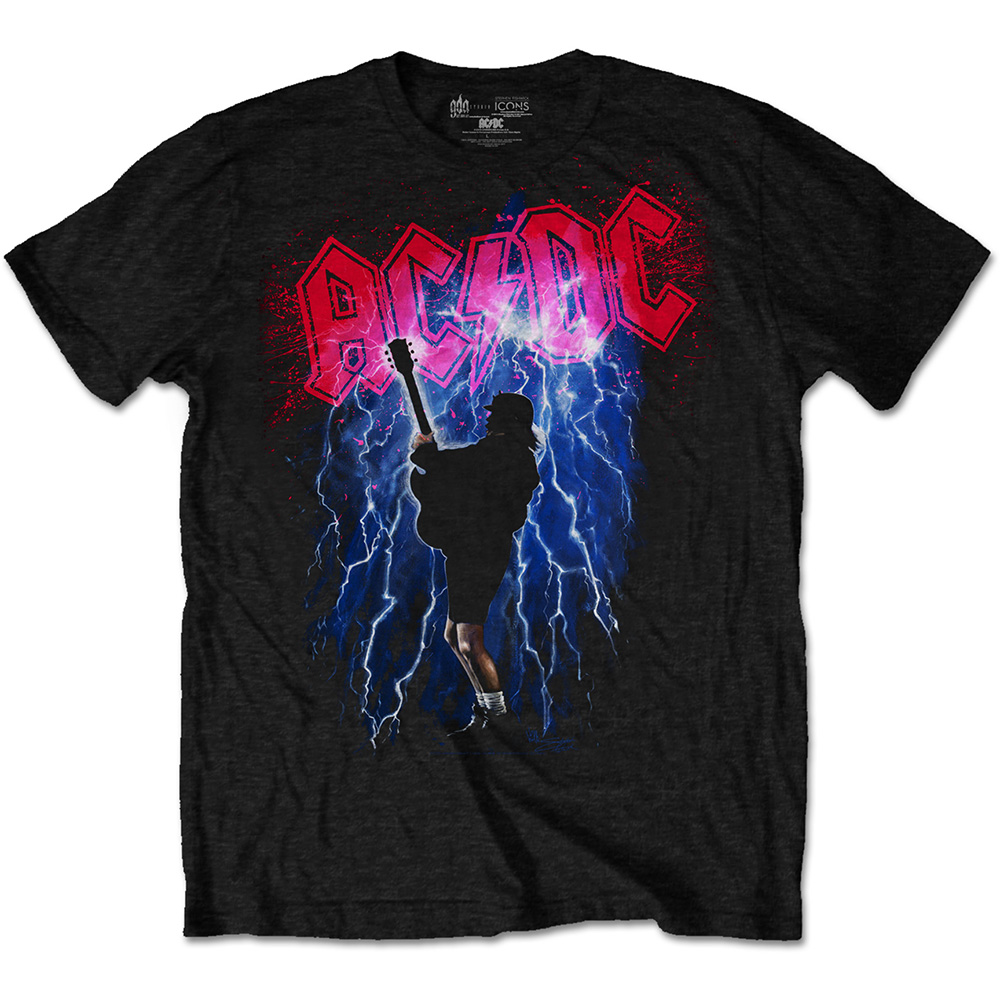 AC/DC tričko Thunderstruck Čierna XXL