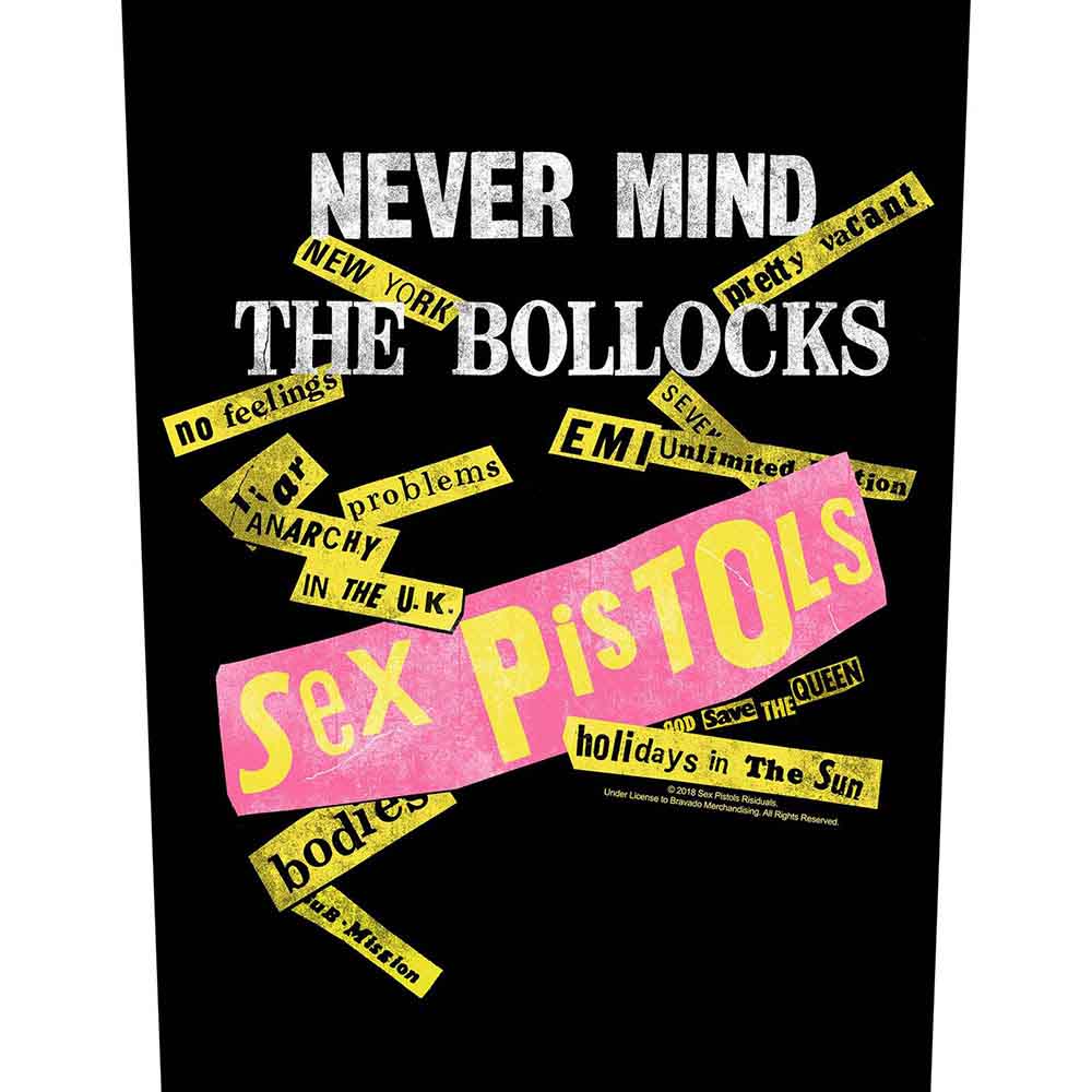 E-shop Never Mind the Bollocks Album Tracks Black