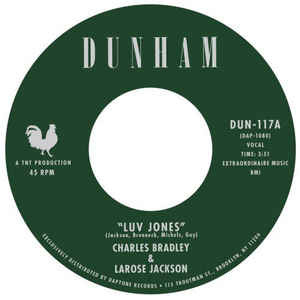 BRADLEY, CHARLES & LAROSE - LUV JONES, Vinyl