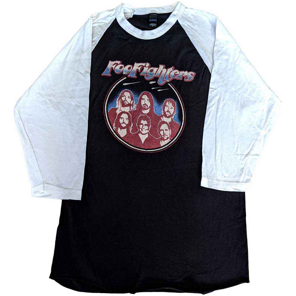 Foo Fighters tričko Classic Photo Čierna/biela XL