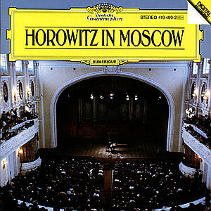 HOROWITZ VLADIMIR - MOSKEVSKE KONCERTY, CD