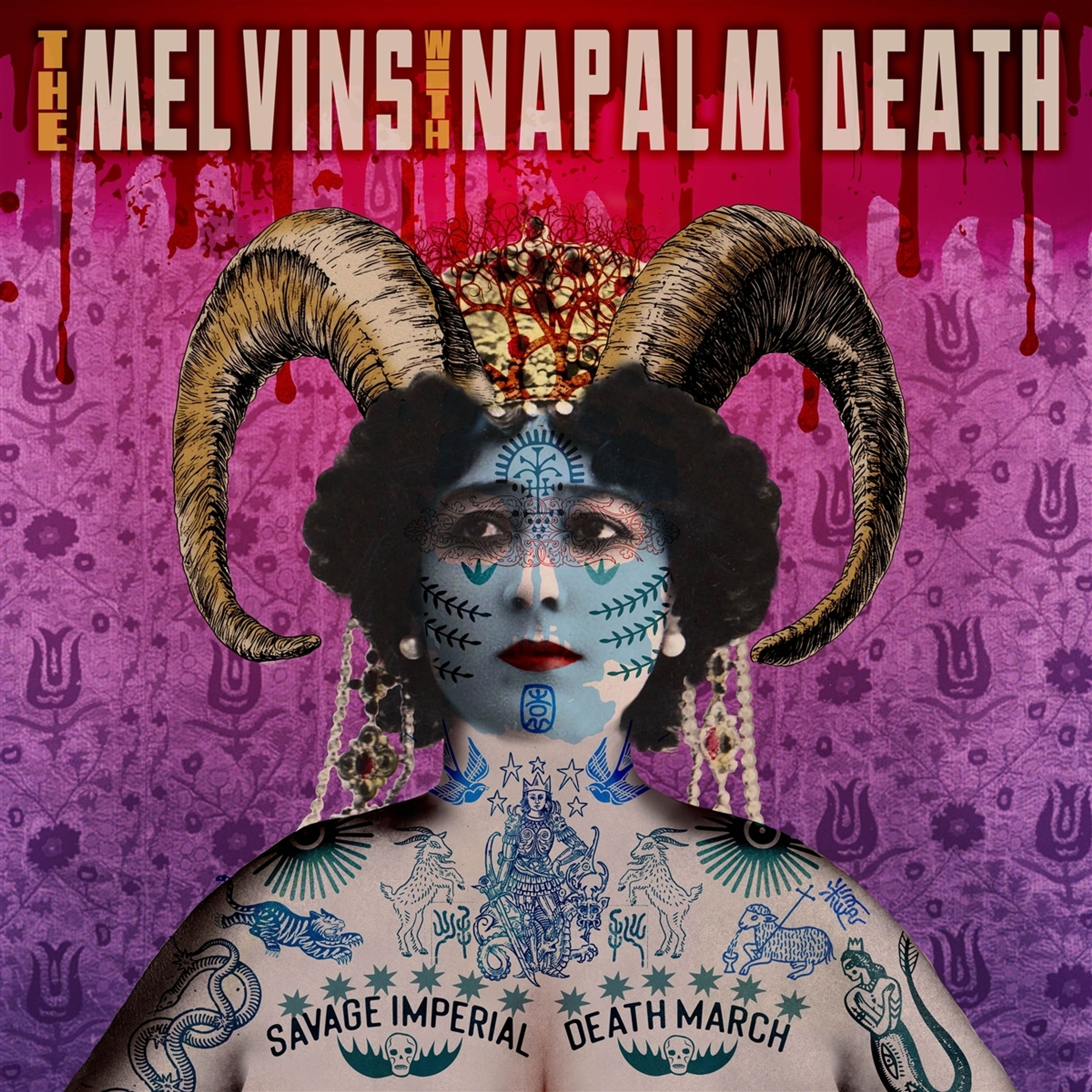 E-shop MELVINS & NAPALM DEATH - SAVAGE IMPERIAL DEATH MARCH