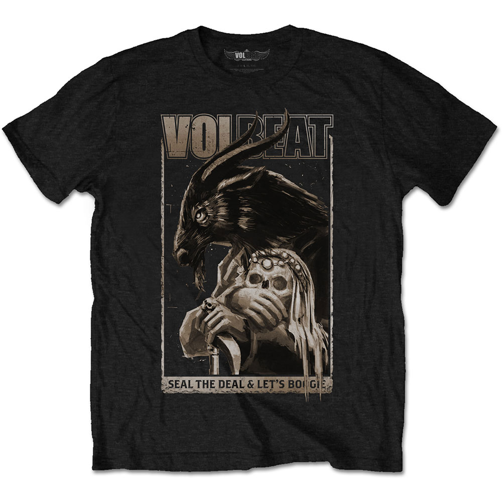 Volbeat tričko Boogie Goat Čierna S