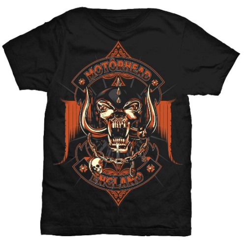 Motörhead tričko Orange Ace Čierna M