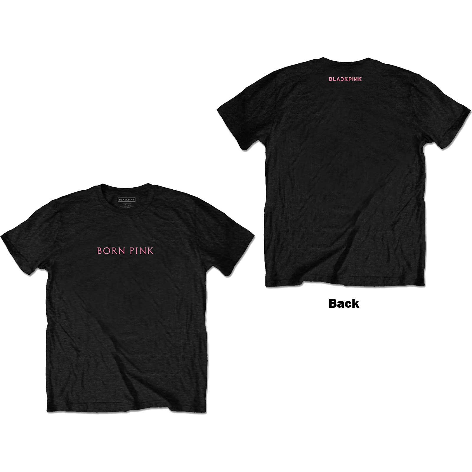 Blackpink tričko Born Pink Čierna XXL
