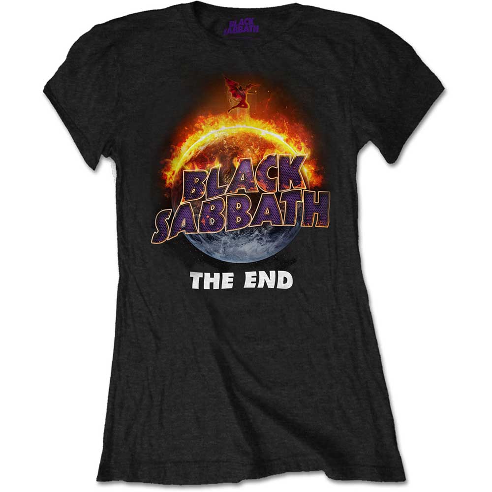 Black Sabbath tričko The End Čierna S