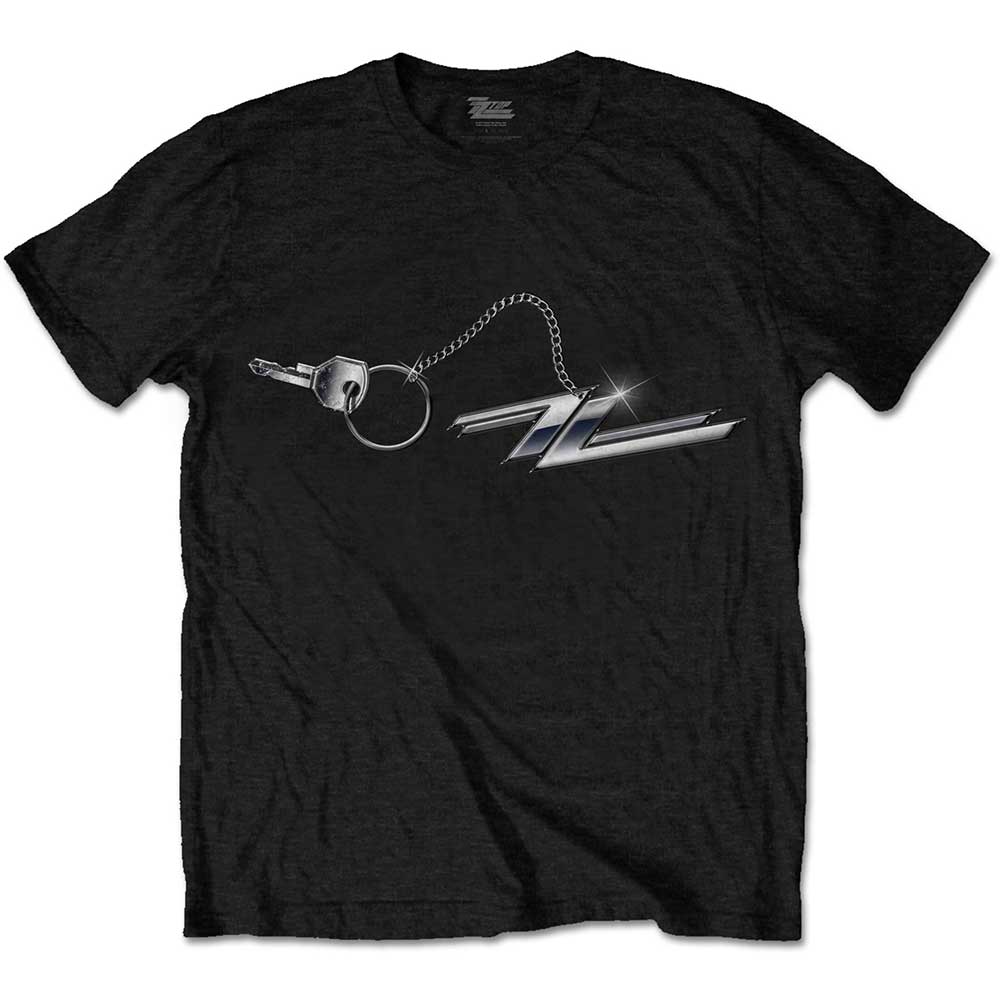 ZZ Top tričko Hot Rod Keychain Čierna M