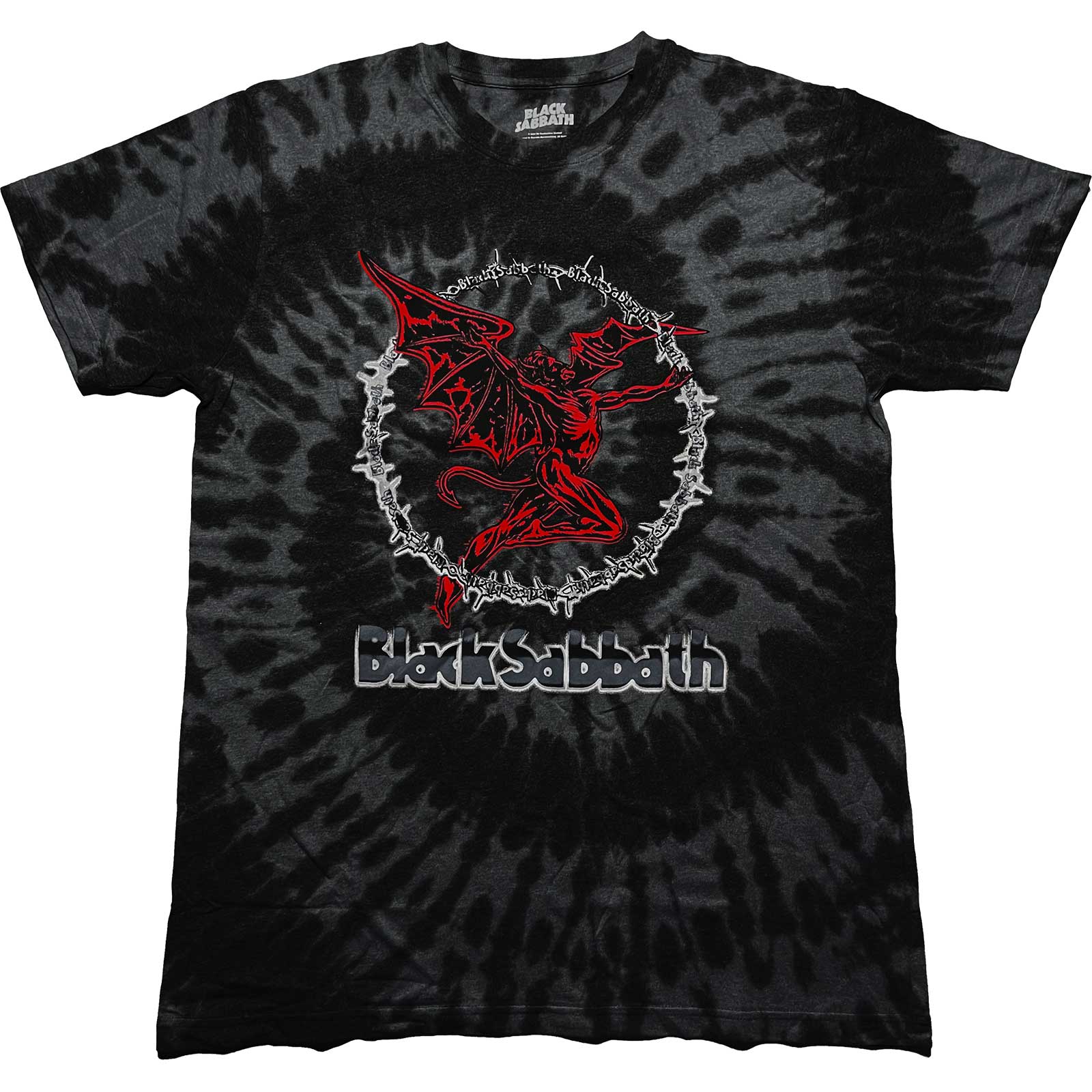 Black Sabbath tričko Red Henry Čierna S