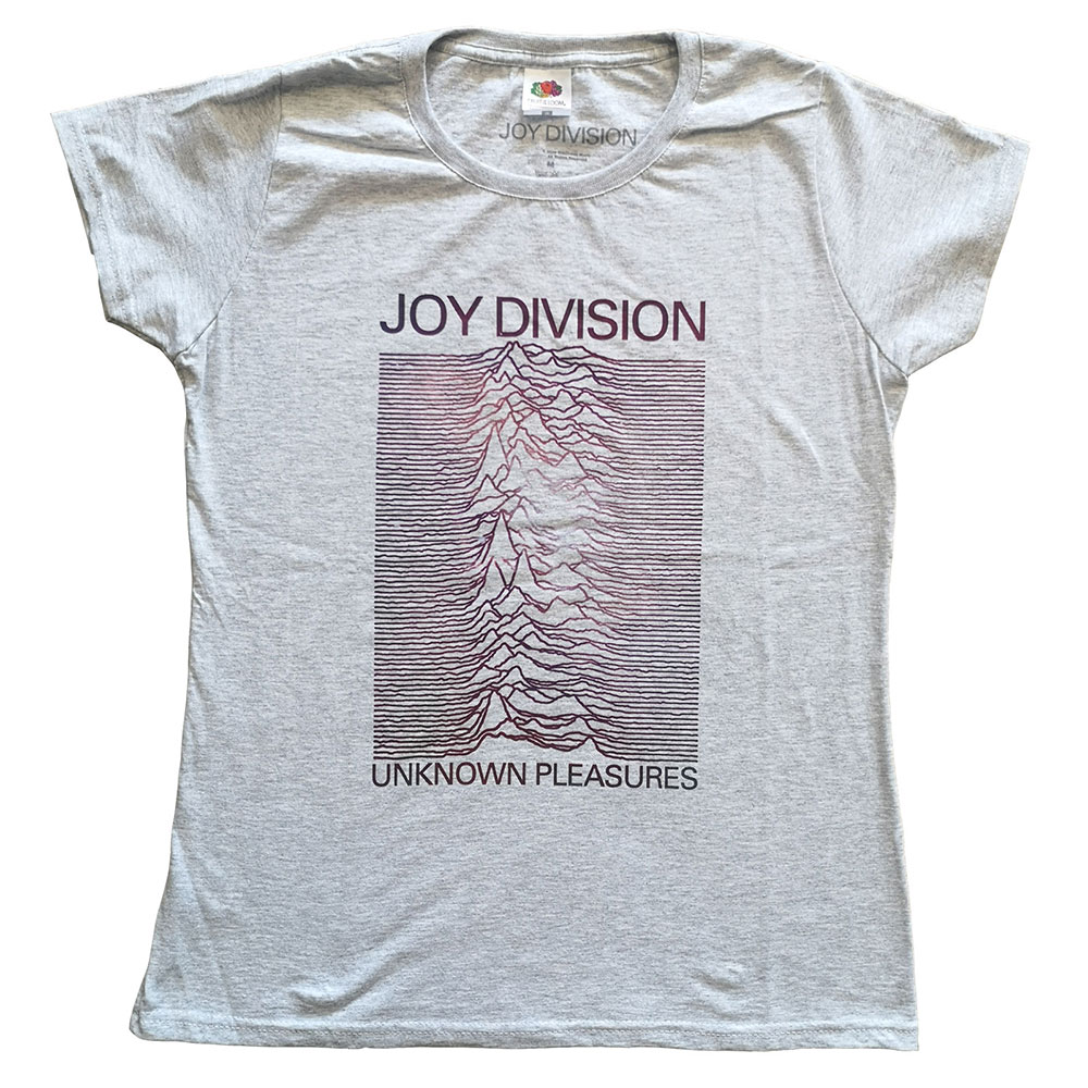 Joy Division tričko Space Lady Šedá S