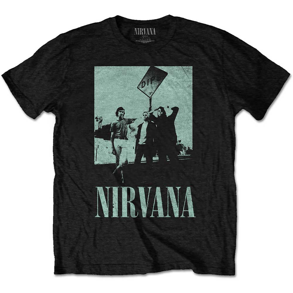 Nirvana tričko Dips Čierna S