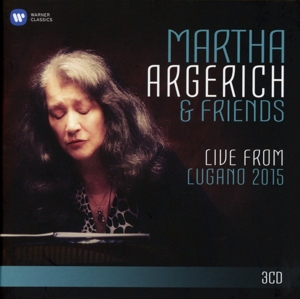 ARGERICH, MARTHA - LIVE FROM LUGANO FESTIVAL 2015, CD