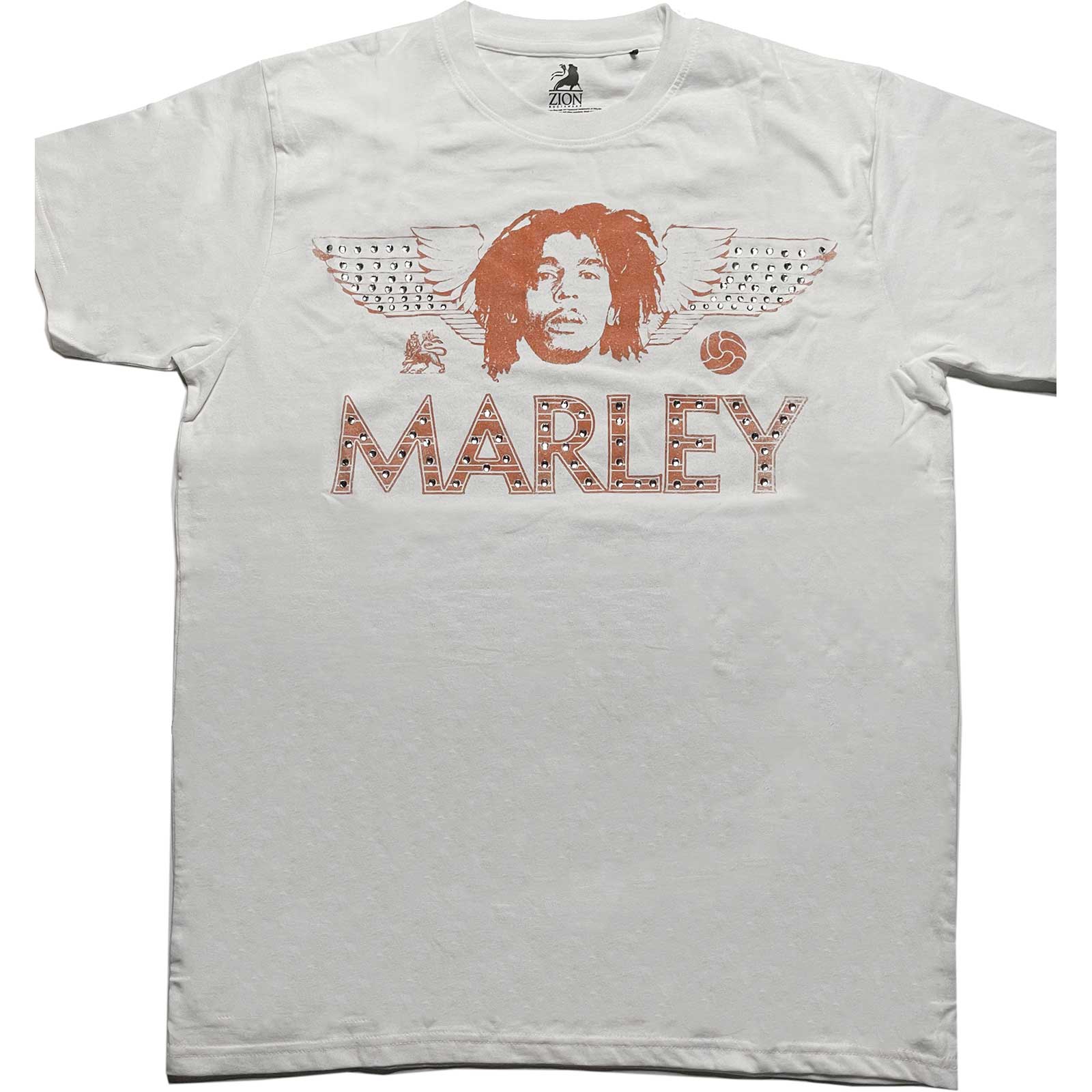 Bob Marley tričko Wings Biela L