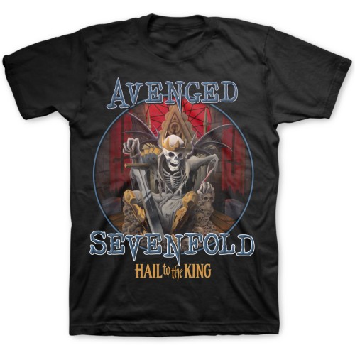 Avenged Sevenfold A7X tričko Deadly Rule Čierna XL