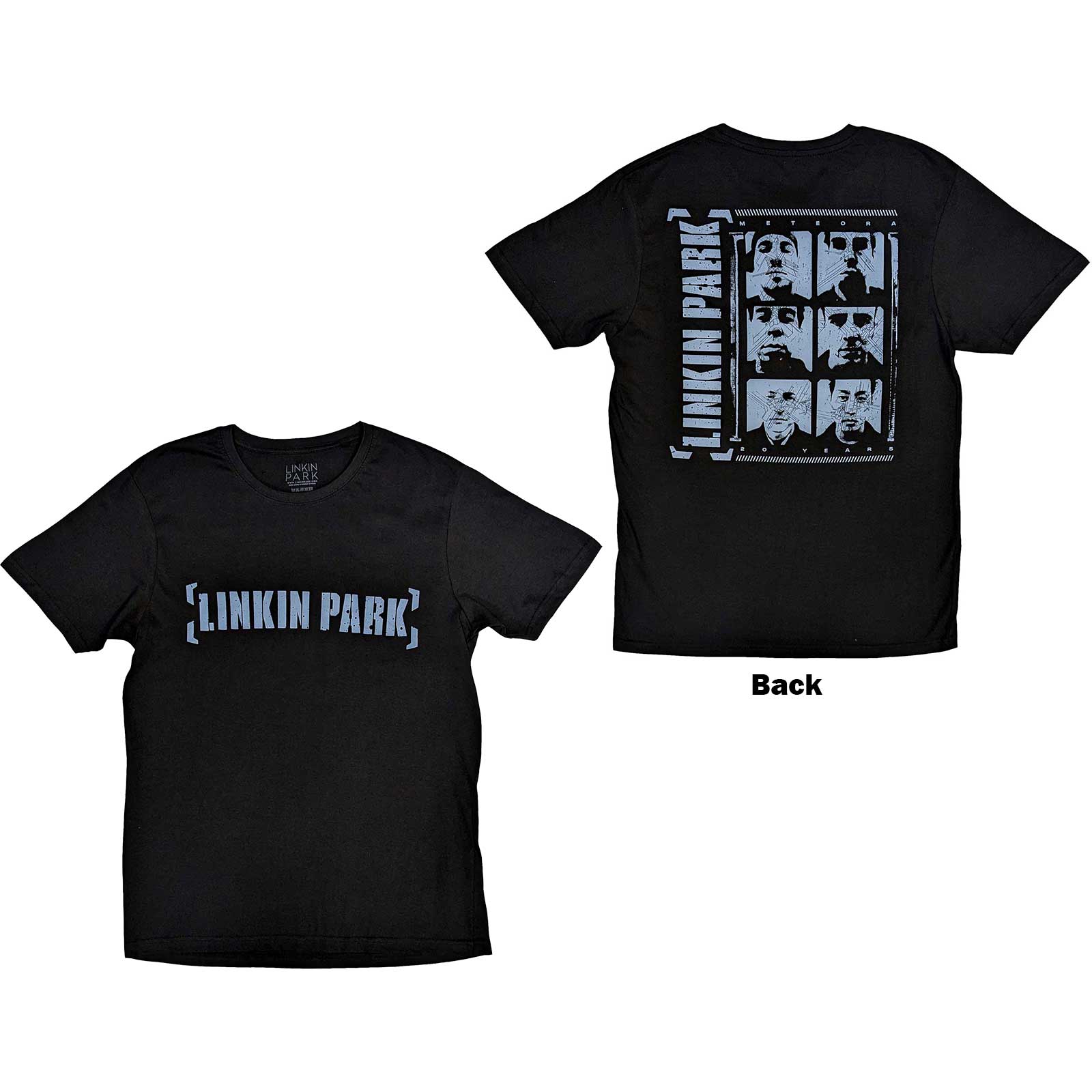 Linkin Park tričko Meteora Portraits Čierna L