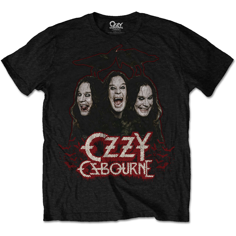 Ozzy Osbourne tričko Crows & Bars Čierna XXL