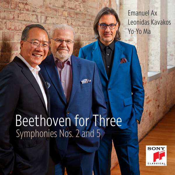 Ma, Yo-Yo / Leonidas Kava - Beethoven For Three: Symphonies Nos. 2 and 5, CD
