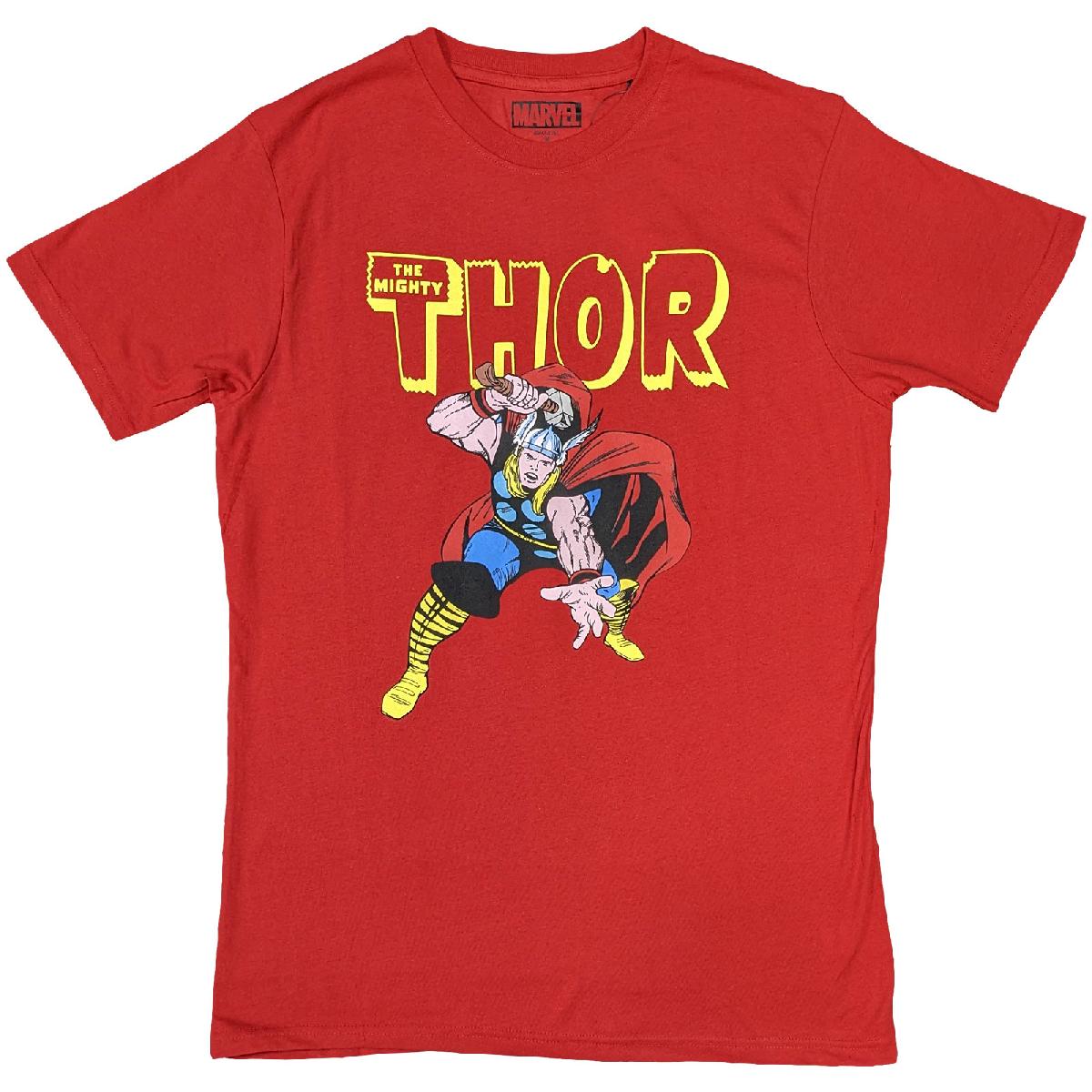 Marvel tričko Thor Hammer Červená M