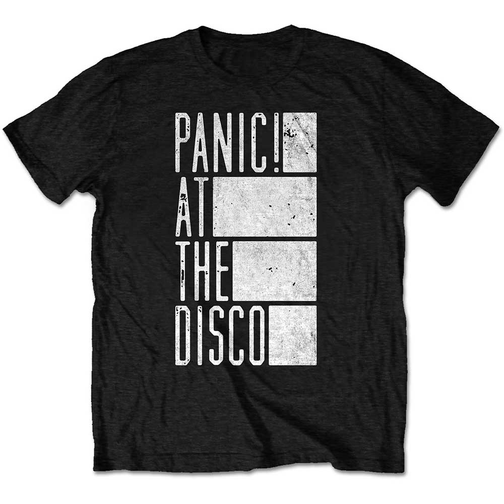 Panic! At The Disco tričko Bars Čierna S
