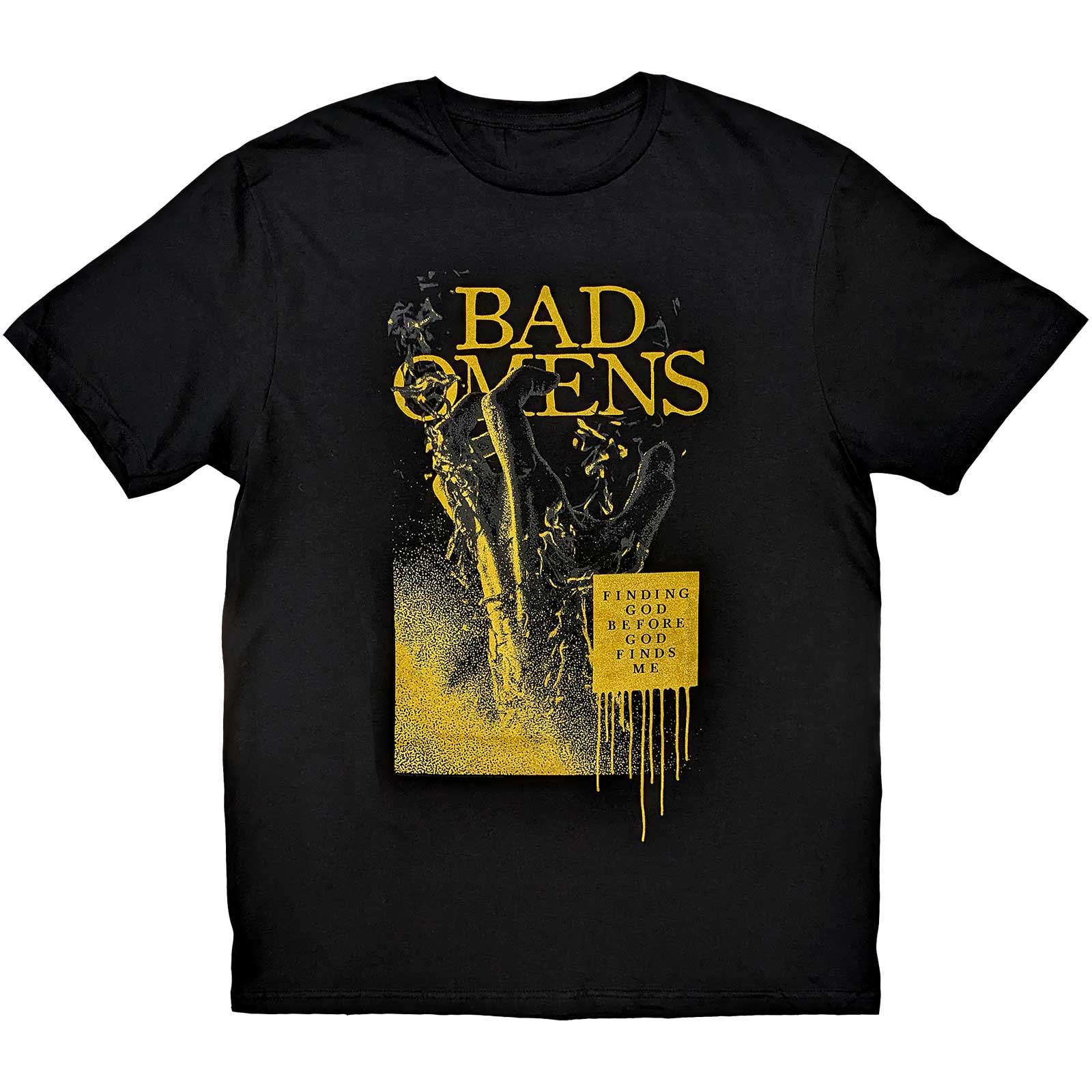 Bad Omens tričko Holy Water Čierna S