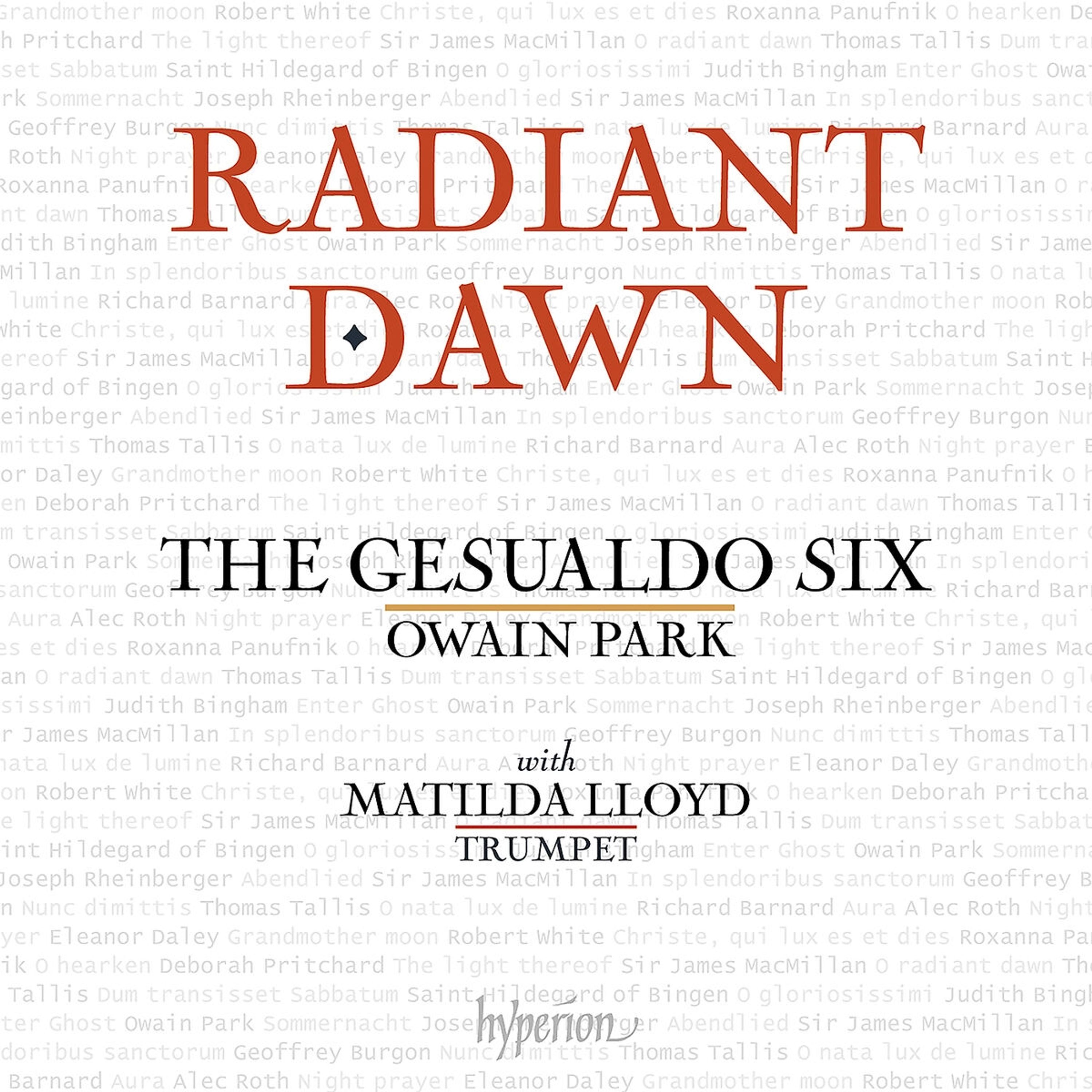E-shop GESUALDO SIX & OWAIN PARK - RADIANT DAWN (1CD)