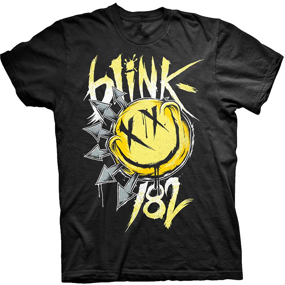 Blink 182 tričko Big Smile Čierna XL