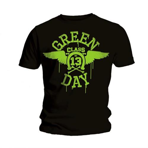 Green Day tričko Neon Black Čierna XL