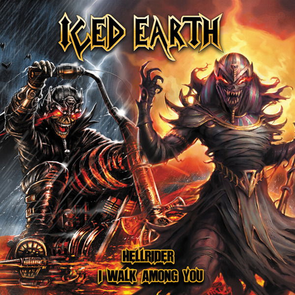 E-shop Iced Earth: Hellrider, I Walk Among You CD