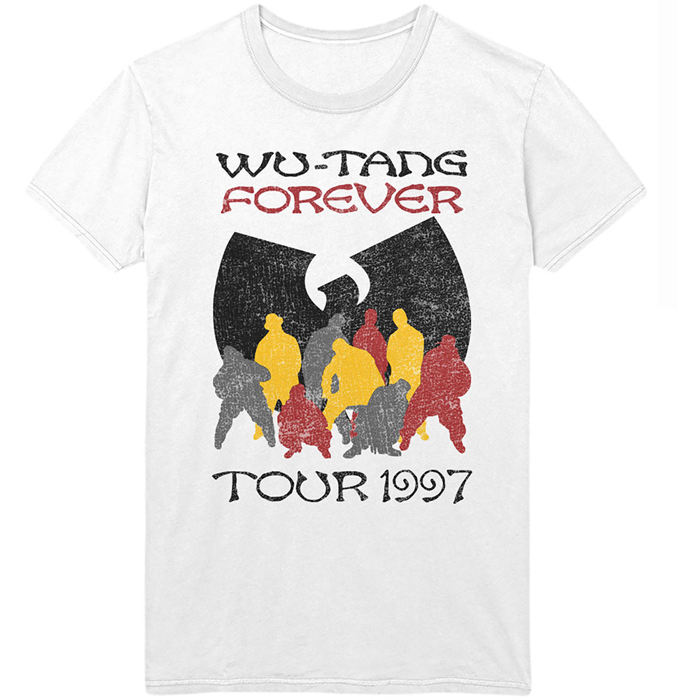 Wu-Tang Clan tričko Forever Tour \'97 Biela XL