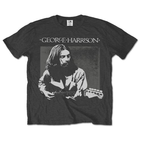 George Harrison tričko Live Portrait Šedá M