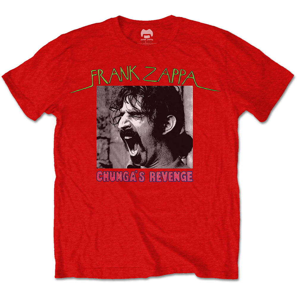 Frank Zappa tričko Chunga\'s Revenge Červená XS