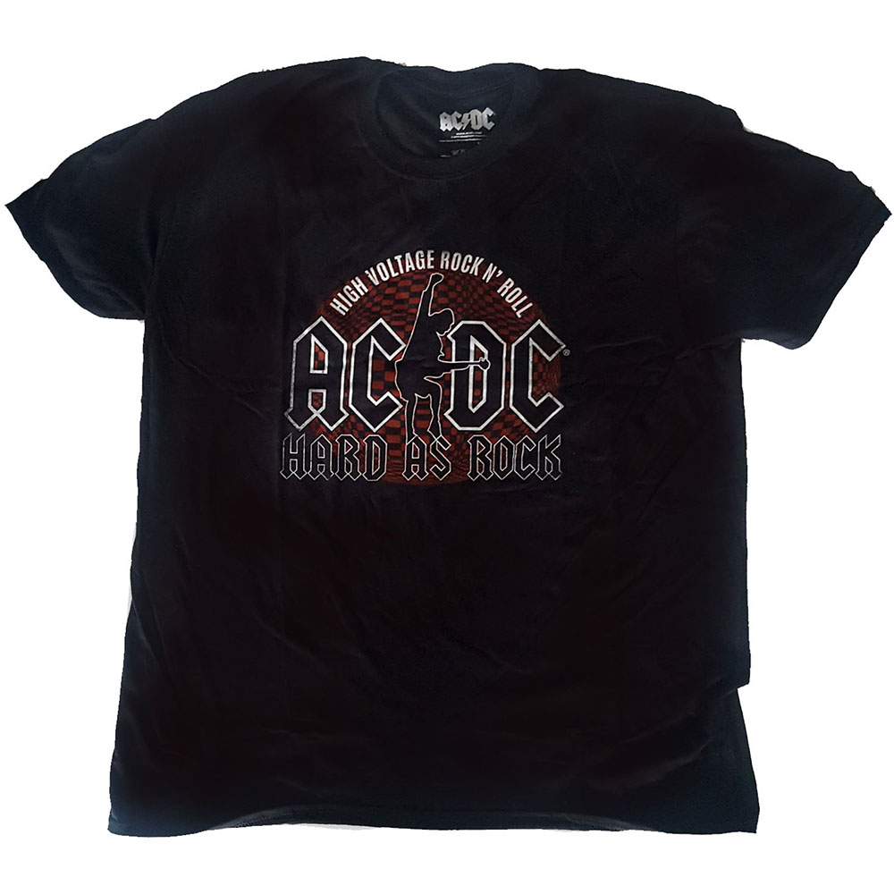 AC/DC tričko Hard As Rock Čierna L