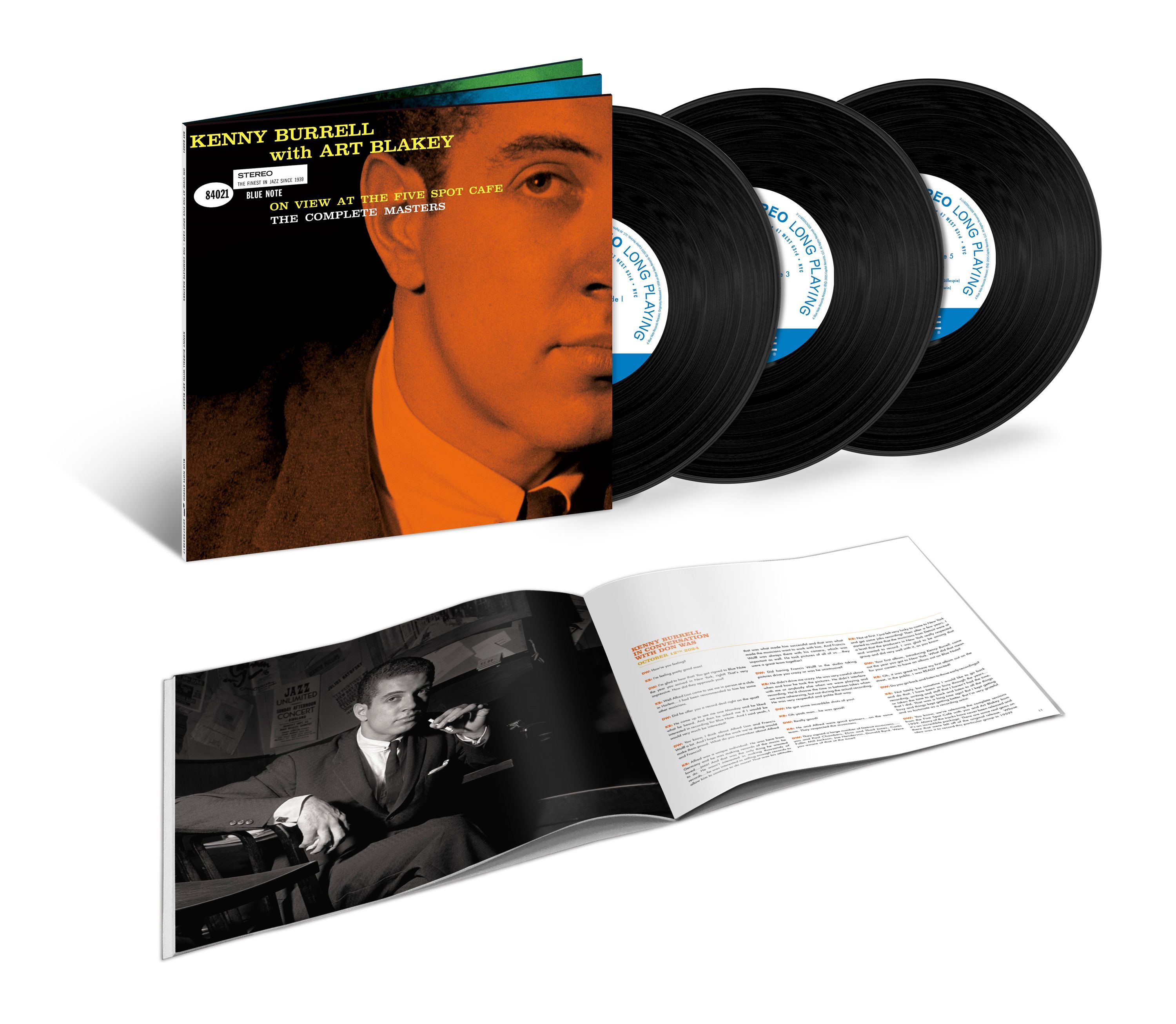 E-shop Kenny Burrell: On View at the Five Spot Cafe: Complete Masters 3 LP