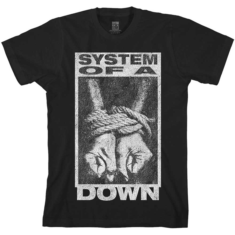 System of a Down tričko Ensnared Čierna XL