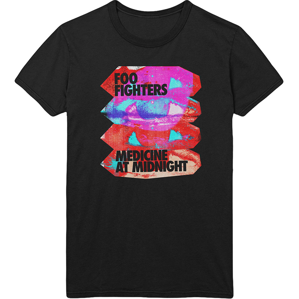 Foo Fighters tričko Medicine At Midnight Čierna S