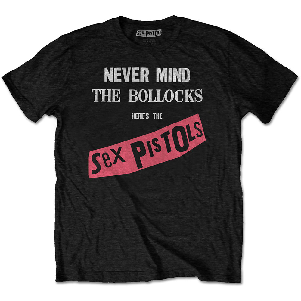 Sex Pistols tričko Never Mind The Bollocks Čierna XL