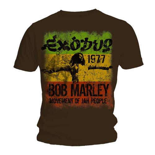 Bob Marley tričko Movement Čierna S