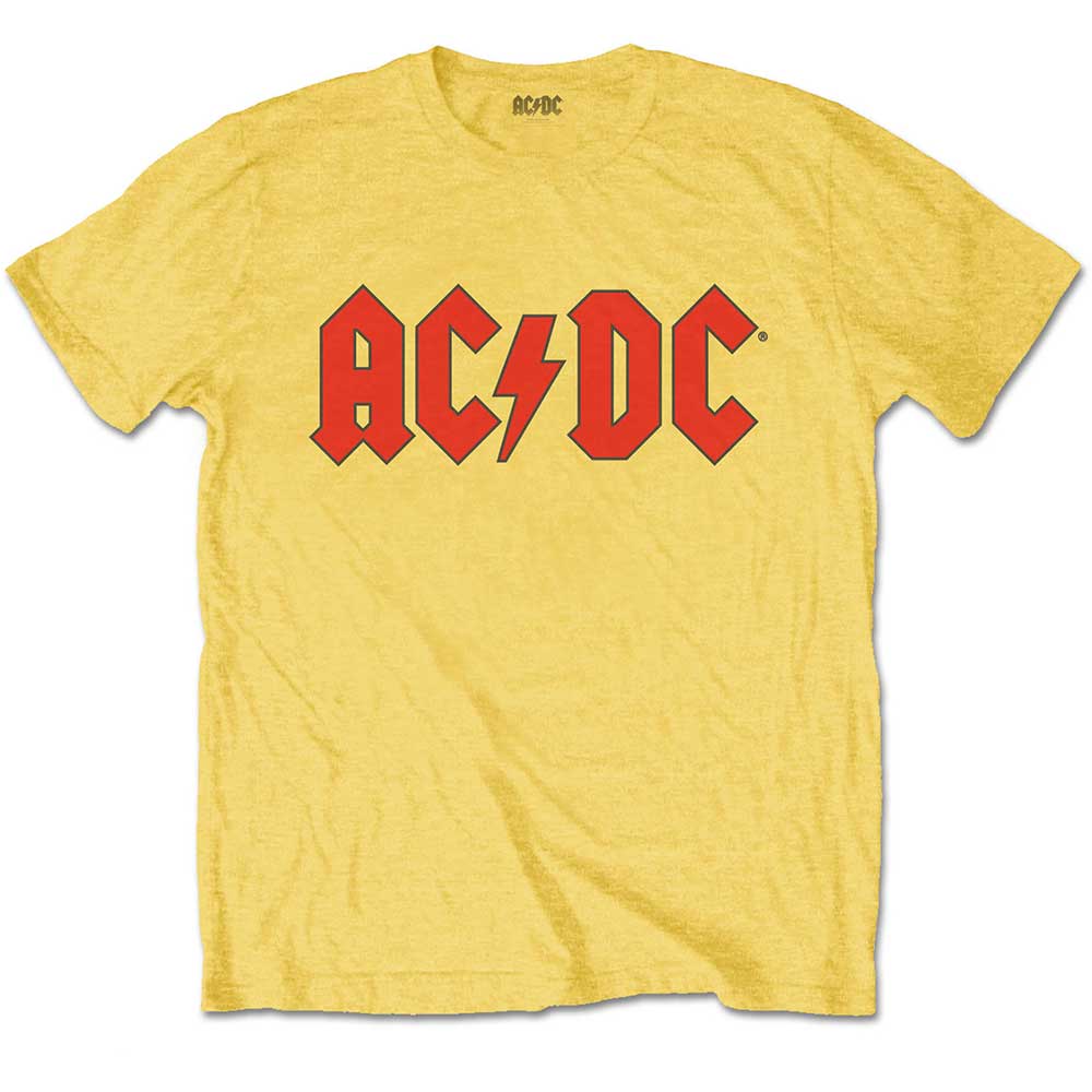 AC/DC tričko Logo Žltá 7-8 rokov