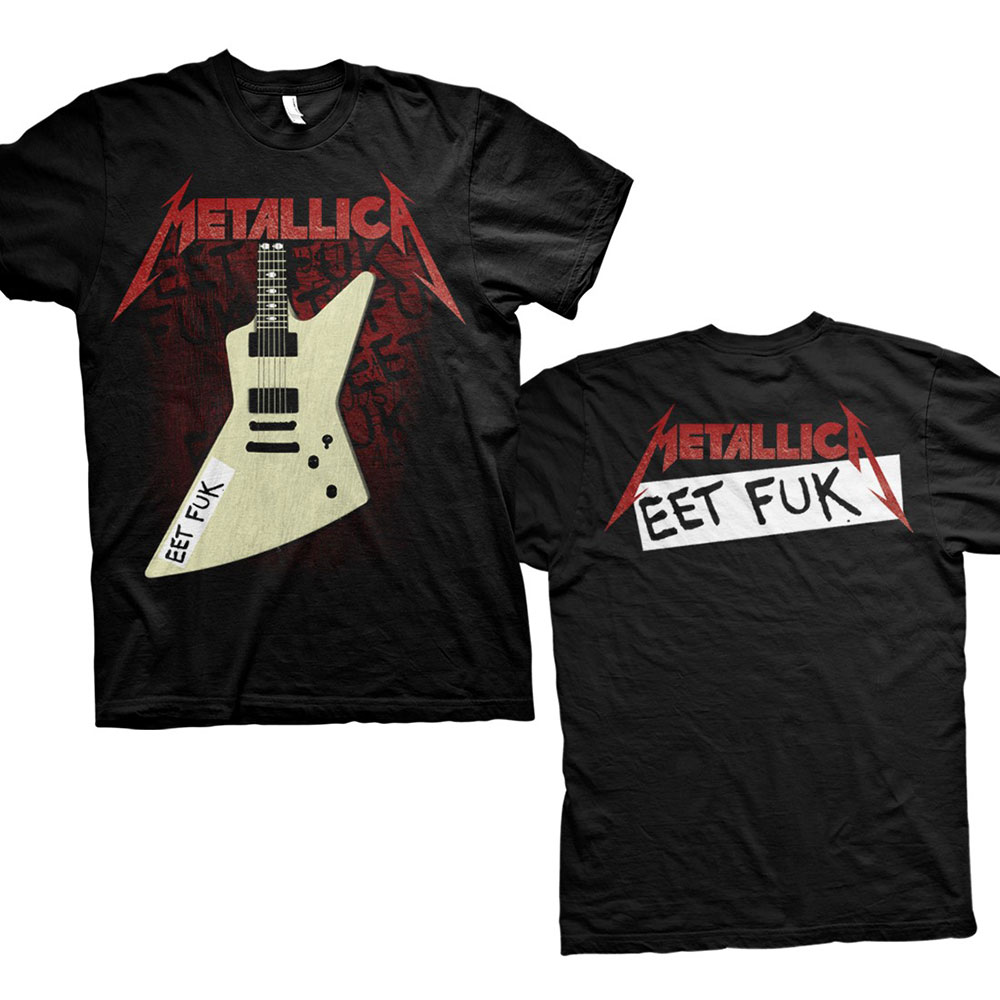 Metallica tričko Eet Fuk Čierna M