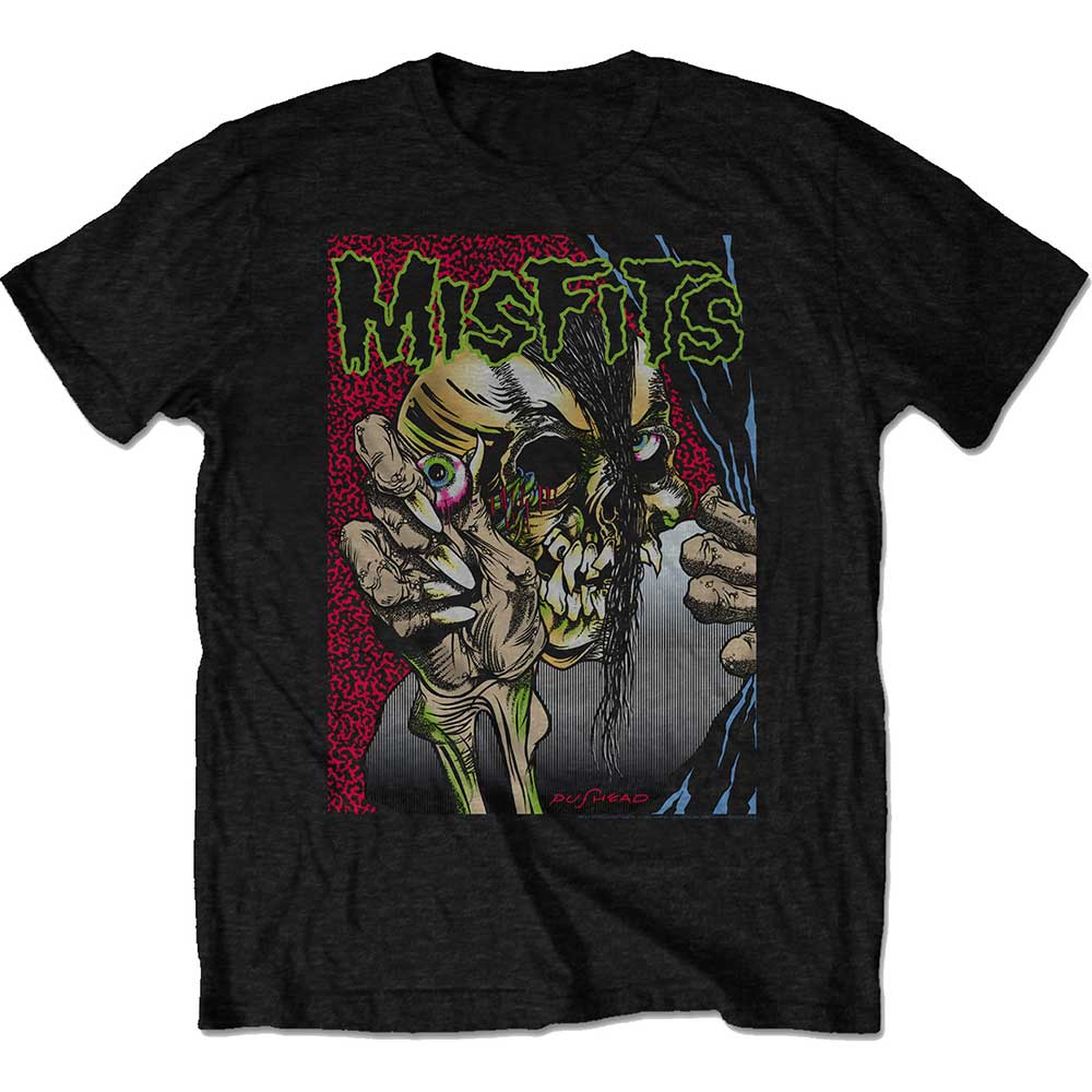 Misfits tričko Pushead Čierna M