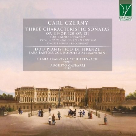 DUO PIANISTICO DI FIRENZE - CZERNY: THREE CHARACTERISTIC SONATAS, CD