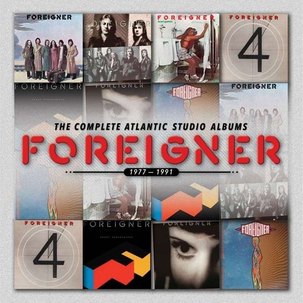 Foreigner, THE COMPLETE ATLANTIC STUDIO ALBUMS 1977-1991, CD