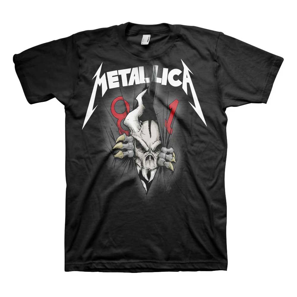 Metallica tričko 40th Anniversary Ripper Čierna XXL