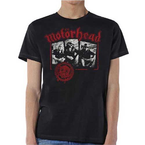 Motörhead tričko Stamped Čierna S